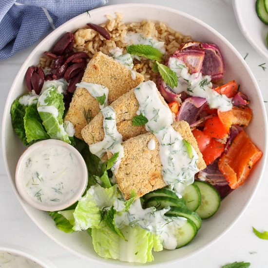 Greek Tofu Bowls