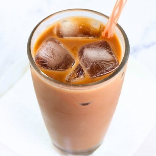 quick and easy iced mocha latte