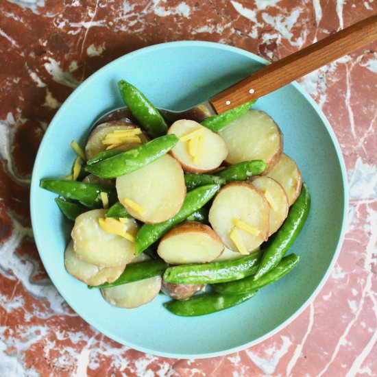 Sugar Snap Potato Salad