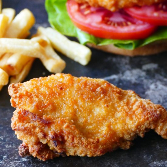 Frozen Breaded Chicken Breast