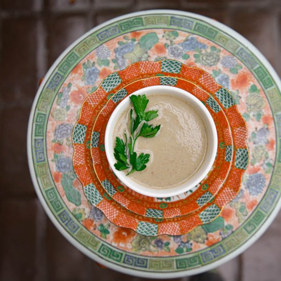 Mushroom-Artichoke Soup