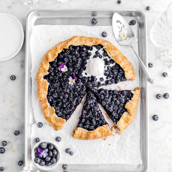 Blueberry Galette