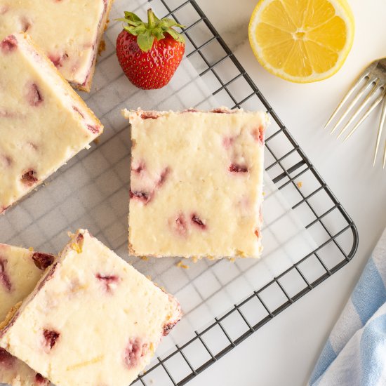 Strawberry Cheesecake Bars