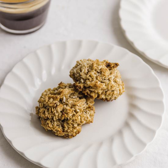 Healthy Banana Oatmeal Cookies