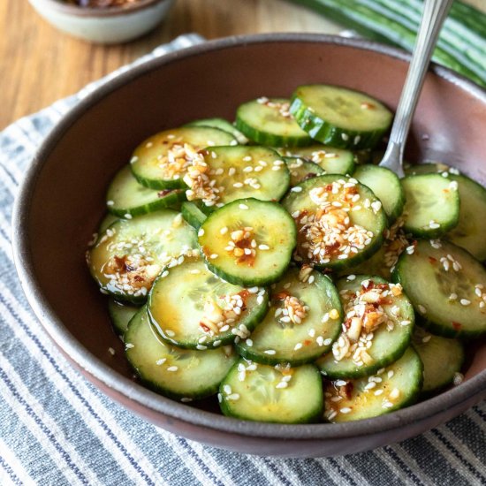 Spicy Cucumber Salad