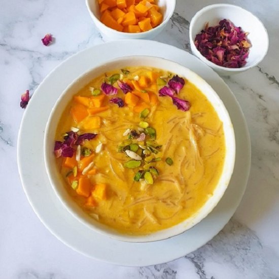 Mango Vermicelli Kheer