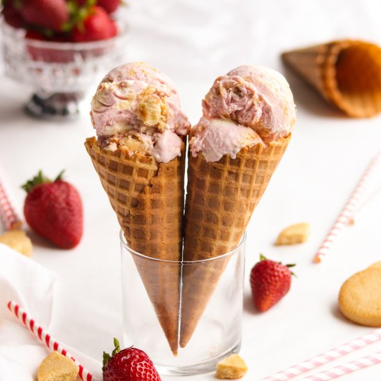 Strawberry Shortcake Ice Cream