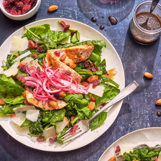 Chicken, Arugula & Spinach Salad