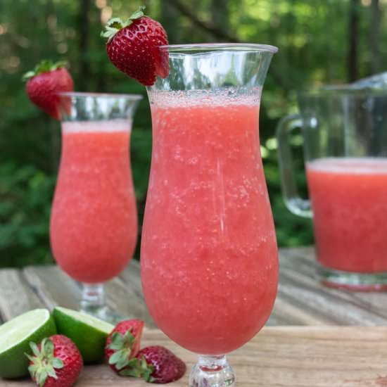 Frozen Strawberry Daiquiris