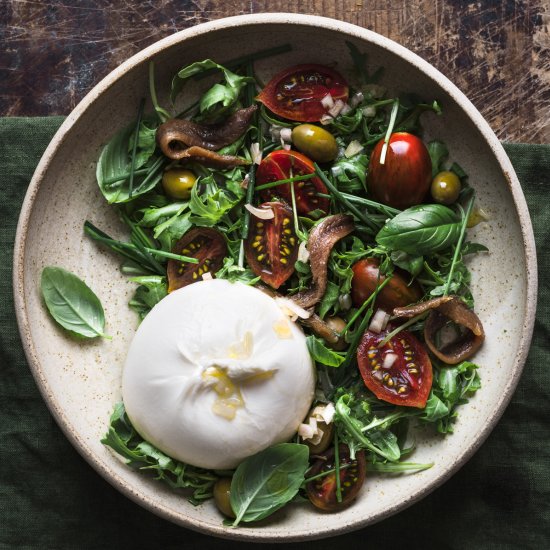 Arugula and Burrata Salad