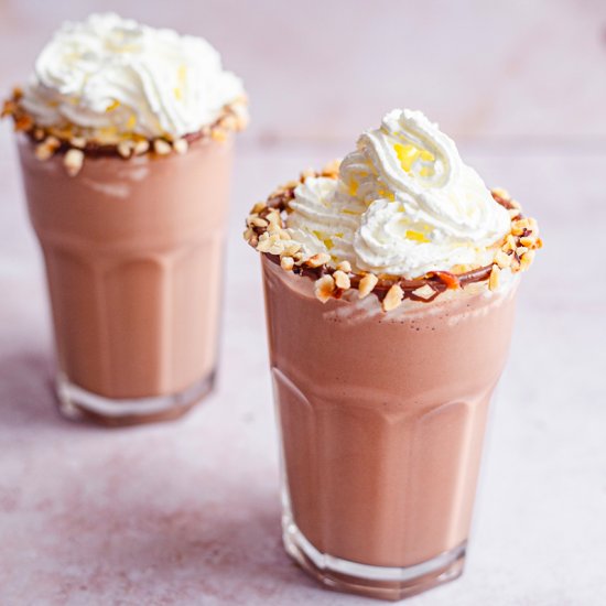 Nutella milkshake