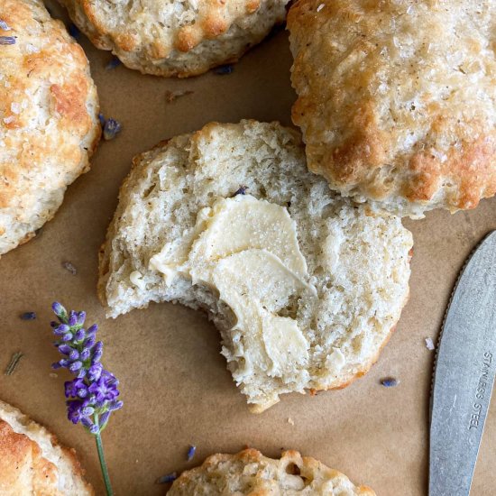 Lavender Biscuits