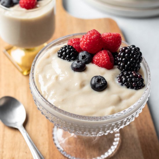 Vegan Vanilla Pudding