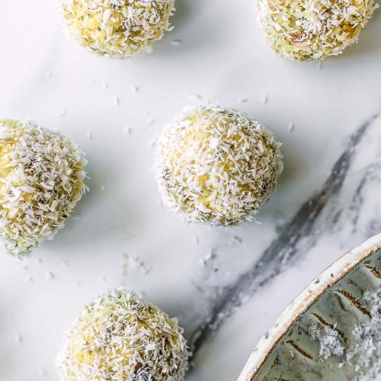 Coconut Lemon Balls