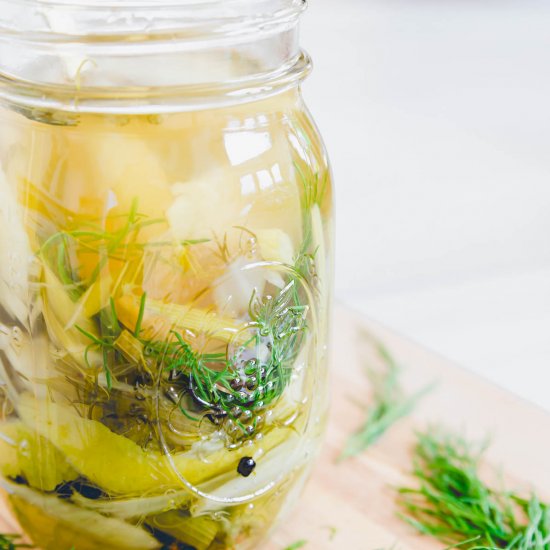 Pickled Fennel