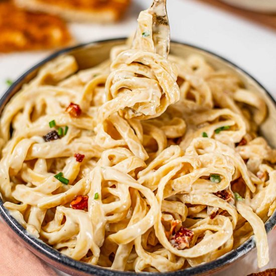 Dairy-Free Fettuccine Alfredo