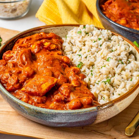 1 Pan Vegan Butter Chicken