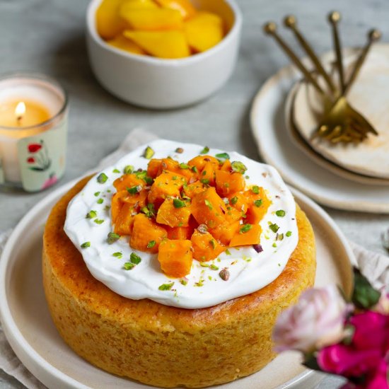 Easy Mango Cake!