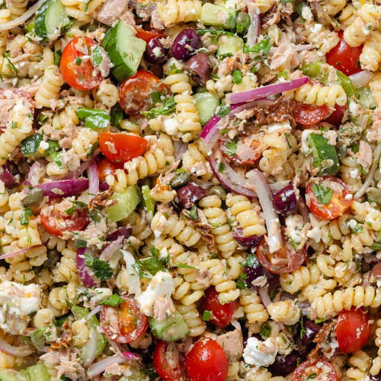 Healthy Tuna Pasta Salad