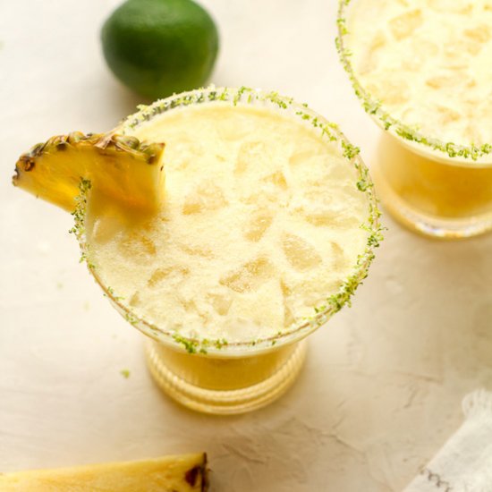 Pineapple Coconut Margaritas