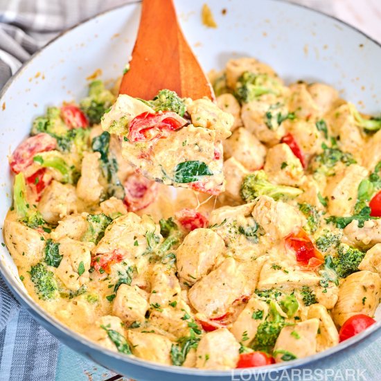 Garlic Chicken with Broccoli