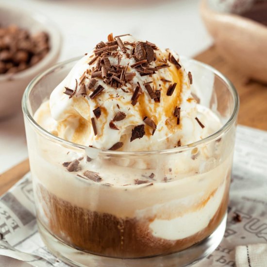 Homemade Affogato