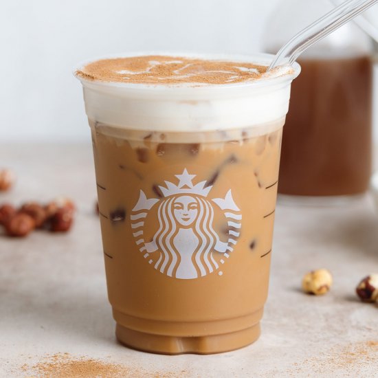 Iced Hazelnut Latte