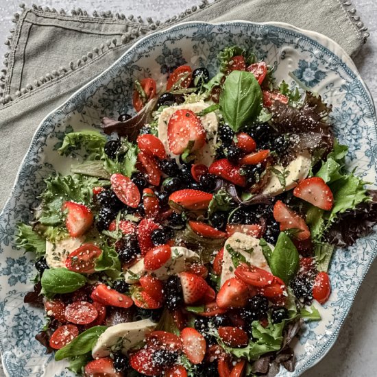 Strawberry Blueberry Salad