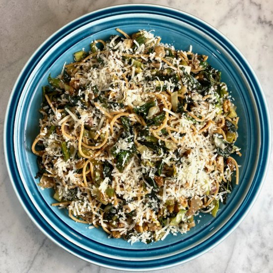 Browned Butter Spaghetti