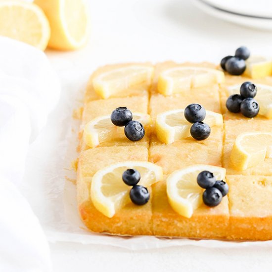 Gluten-Free Lemon Drizzle Cake