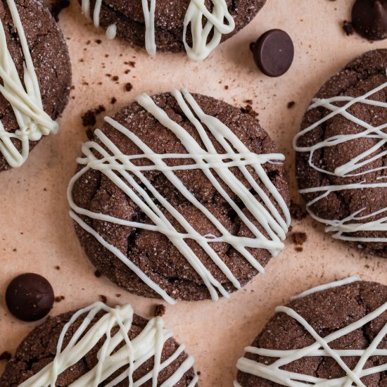 Chocolate Cake Mix Cookies