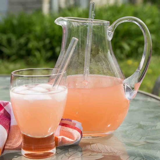 Fun Rhubarb Lemonade