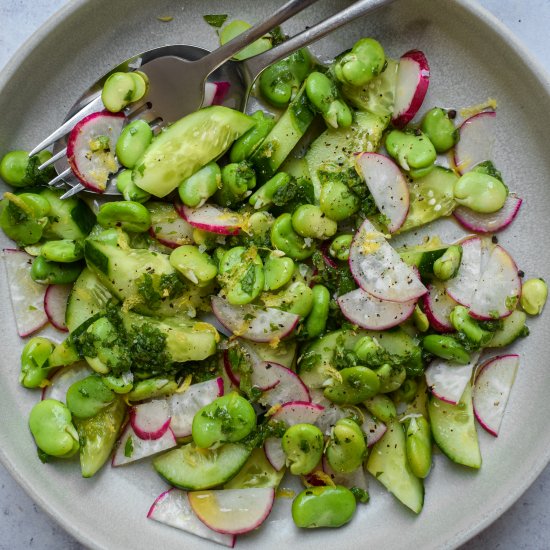 Broad Bean Salad