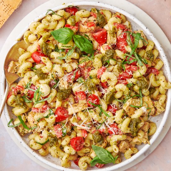 Chicken Pesto Pasta Salad