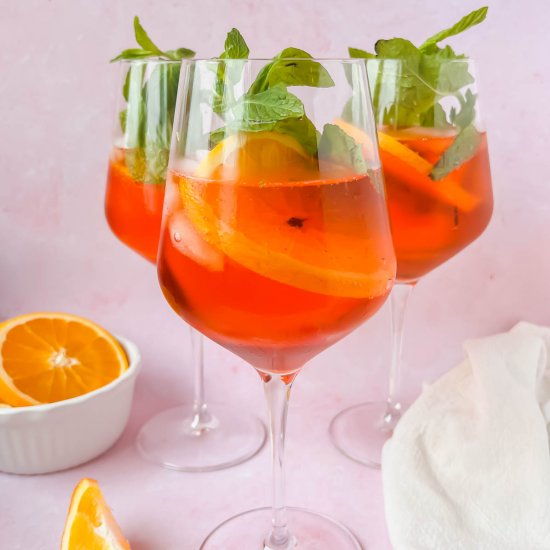 Rosé Aperol Spritz