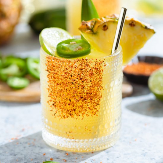 Pineapple Jalapeno Margarita