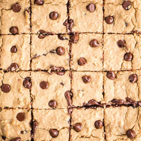 Vegan White Bean Blondies