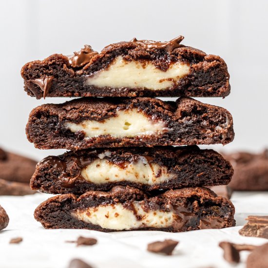 Chocolate Cheesecake Cookies