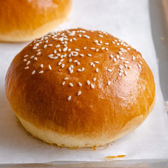 Homemade Brioche Bun Recipe