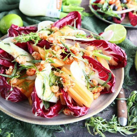 Crayfish and Cantaloupe Salad