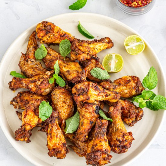 Mediterranean Chicken Wings