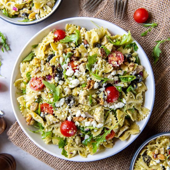 Chicken Pesto Pasta Salad