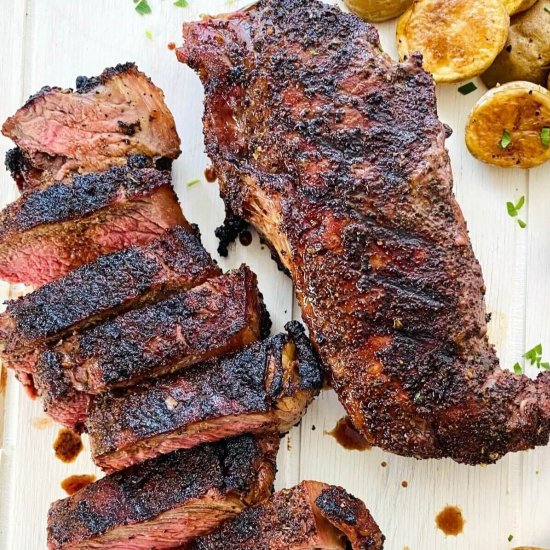 Coffee Rubbed Steak