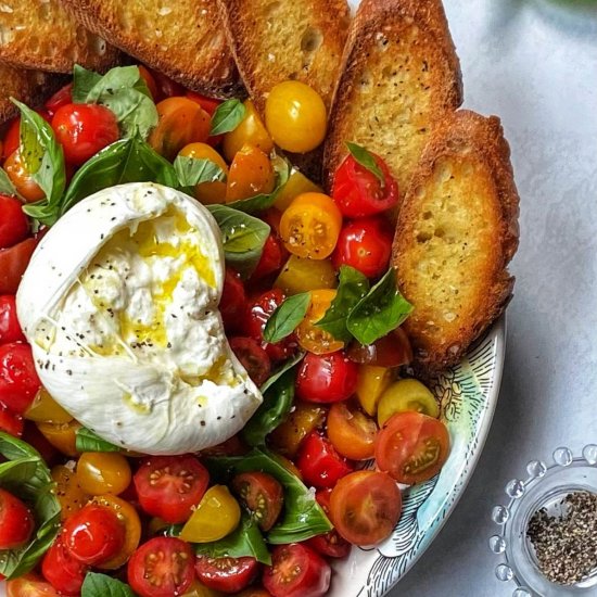 Burrata Caprese Salad