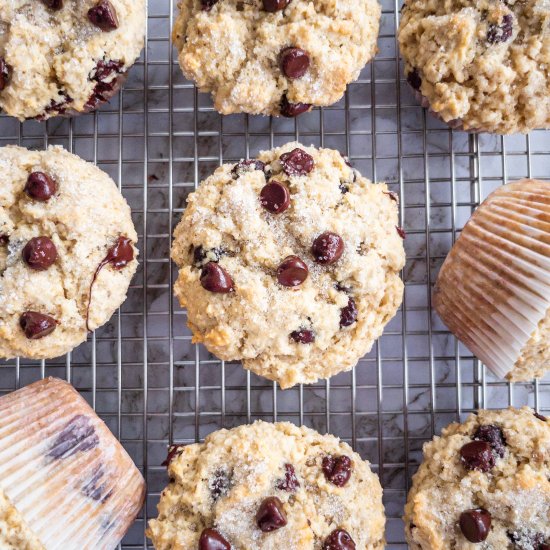 Chocolate Chip Buttermilk Muffins