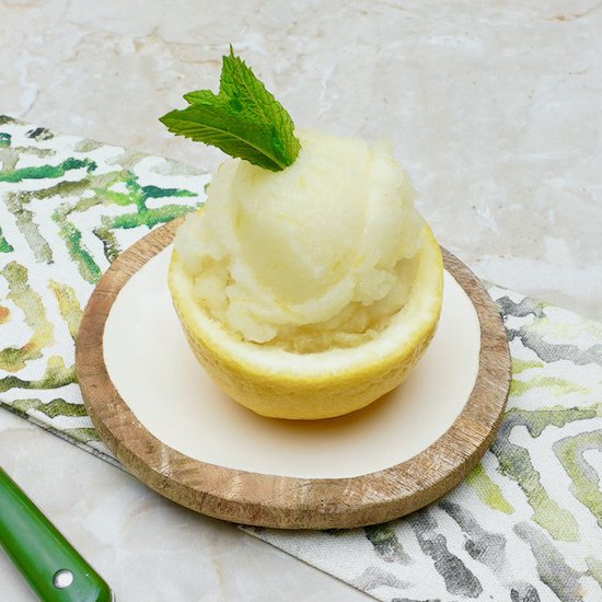 Italian Lemon Sorbet