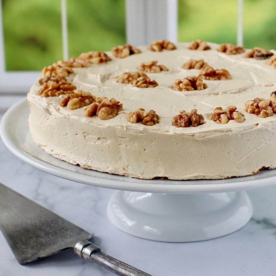 Walnut Espresso Cake