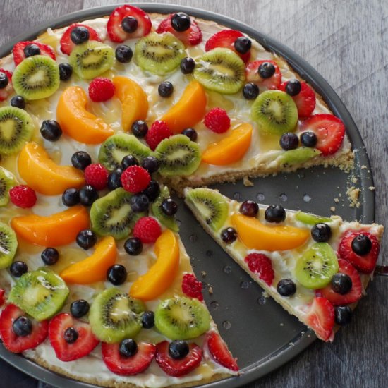 Fruit Pizza (with glaze)