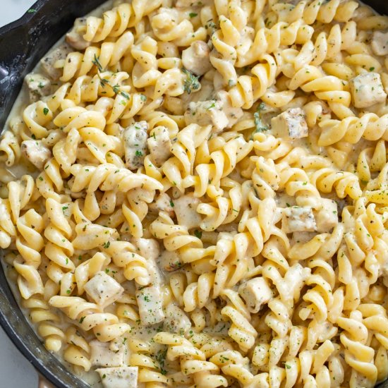 White Cheddar Chicken Pasta