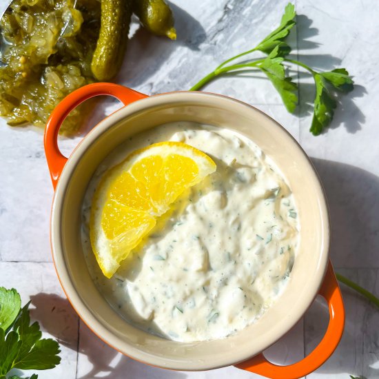 10-Minute Homemade Tartar Sauce